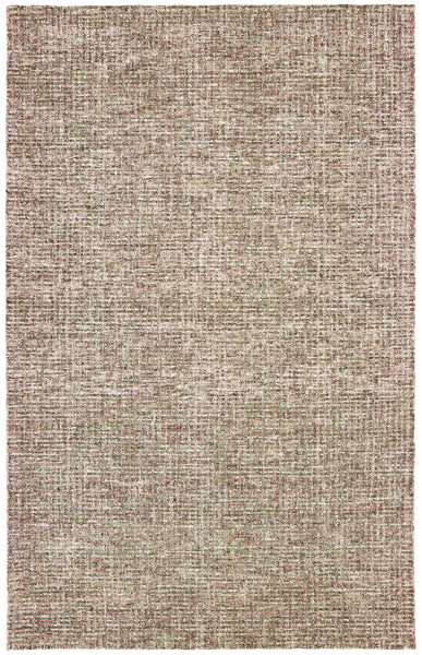 5' x 8' Brown Detailed Weave Area Rug