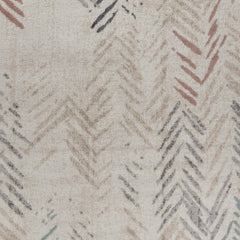 5' x 7' Ivory Eclectic Arrows Area Rug