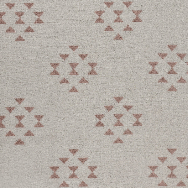 5' x 7' Tan and Beige Southwestern Area Rug