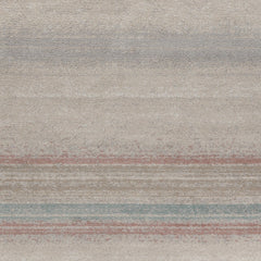 8' x 9' Beige Abstract Striped Area Rug
