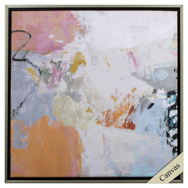 Rainbow Abstract Canvas Wall Art