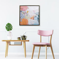 Rainbow Abstract Canvas Wall Art