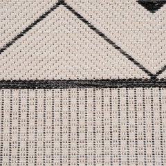 8' x 10' Gray Diamonds Indoor Outdoor Area Rug