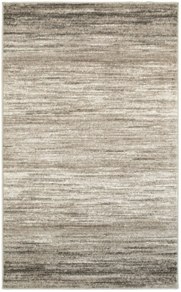 5' x 7' Beige Abstract Striations Area Rug