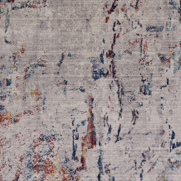 8' x 10' Blue Seahorse Indoor Outdoor Area Rug