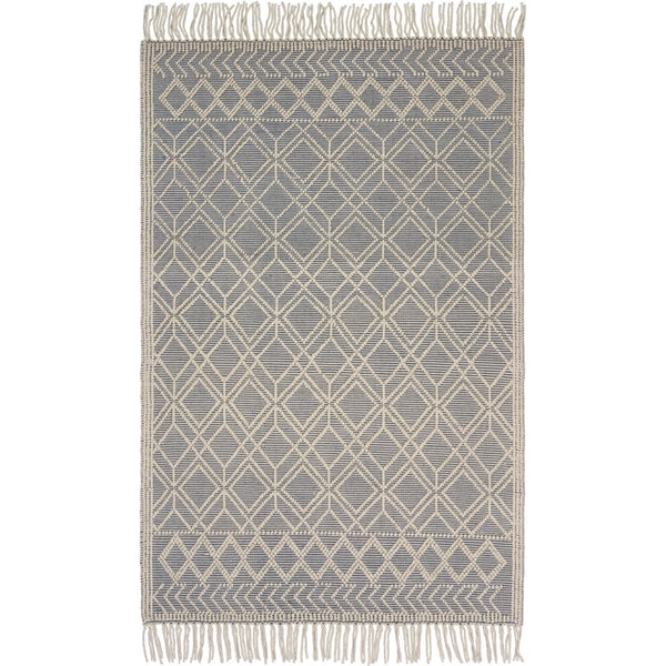 7' x 9' Gray Modern Bohemian Area Rug