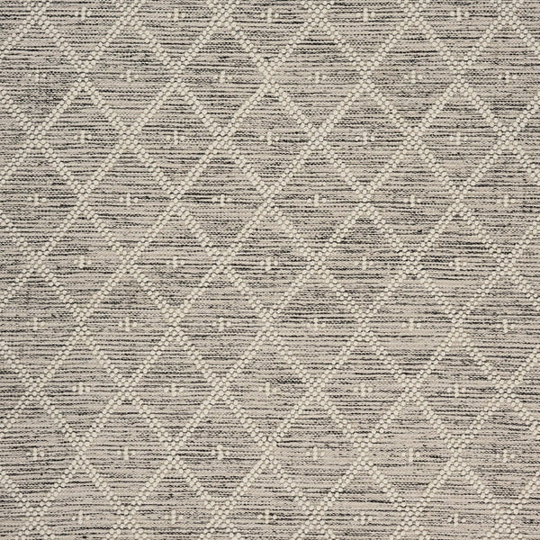 7' x 9' Ivory Bohemian Diamonds Area Rug