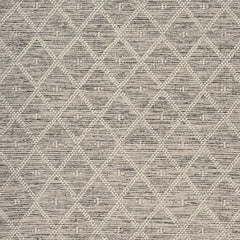 7' x 9' Ivory Bohemian Diamonds Area Rug