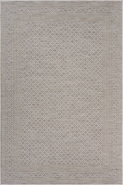 5' x 7' Gray Classic Indoor Outdoor Area Rug