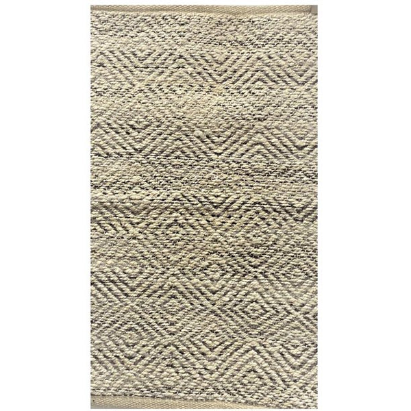 7' x 9' Tan and Gray Ornate Geometric Area Rug