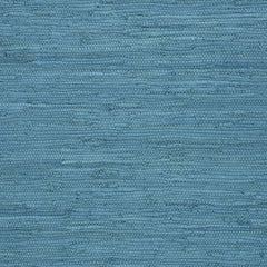 3' x 4' Blue and Tan Braided Border Area Rug