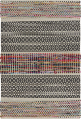 3' x 5' Colorful Traditional Chindi Area Rug