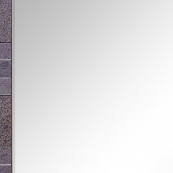 Grey Rectangular Mirror