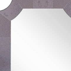 Grey Antiqued Framed Mirror
