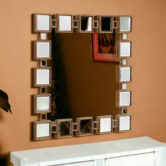 Sqaure Reflective Wall Mirror
