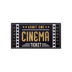 Cinema Ticket Wall Art