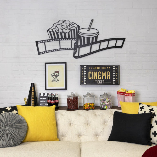 Cinema Ticket Wall Art