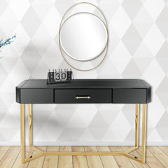 Black and Gold Console Table