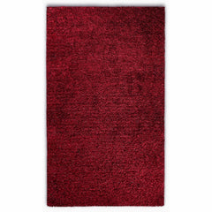 2' x 8' Burgundy Contemporary Runner Rug