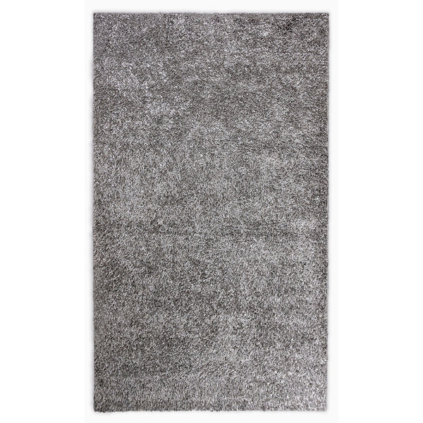 2' x 8' Dark Gray Contemporary Runner Rug