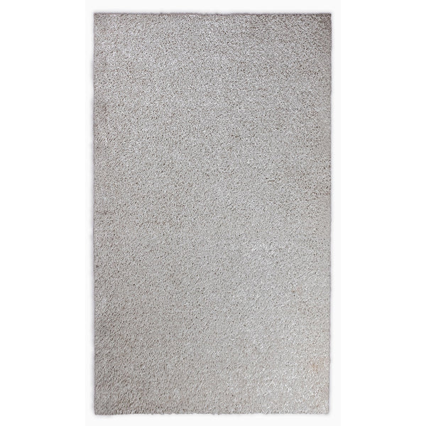 8' x 10' White Contemporary Area Rug