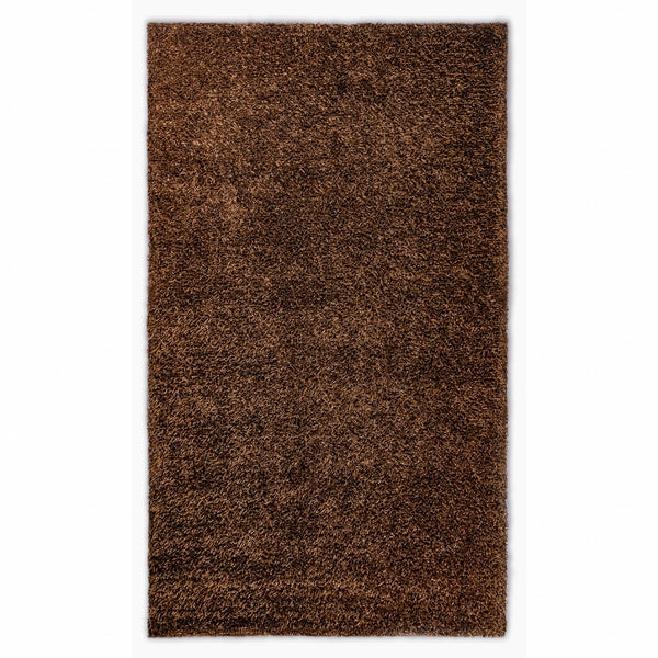 5' x 7' Brown Contemporary Area Rug