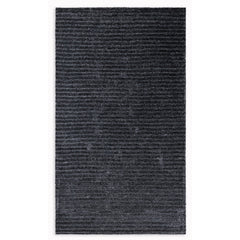 2' x 8' Gray Modern Shimmery Runner Rug