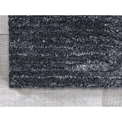 2' x 8' Gray Modern Shimmery Runner Rug