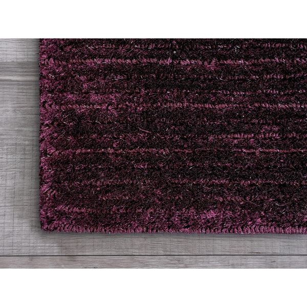 5' x 7' Resin Purple Modern Shimmery Area Rug