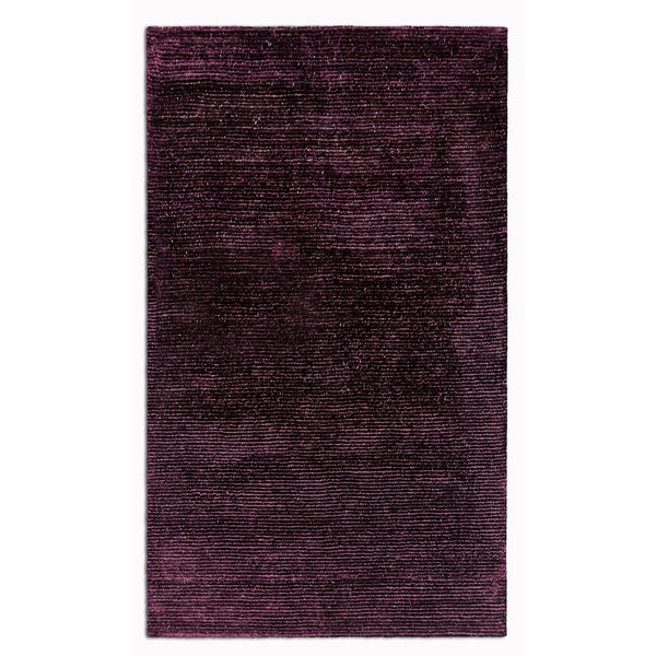 8' x 10' Resin Purple Modern Shimmery Area Rug