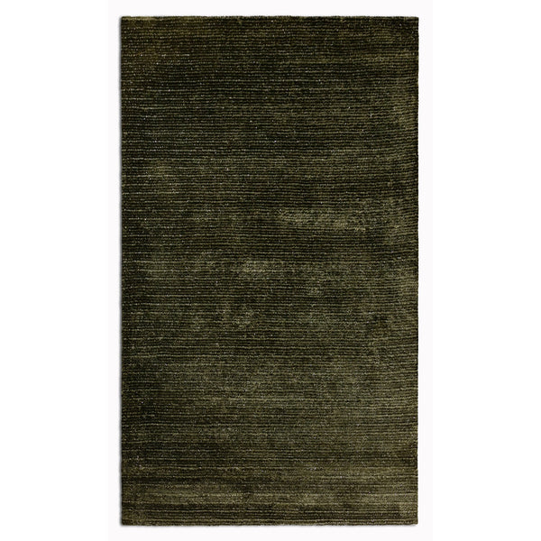 8' x 10' Seaweed Green Modern Shimmery Area Rug