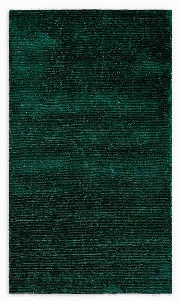 8' x 10' Teal Modern Shimmery Area Rug