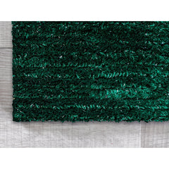 8' x 10' Teal Modern Shimmery Area Rug