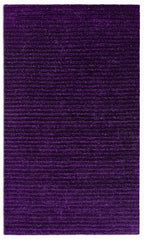 5' x 7' Eggplant Purple Modern Shimmery Area Rug