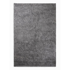 2' x 8' Silver Textured Modern Runner Rug