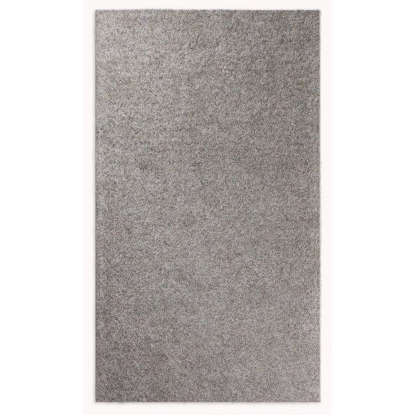 8' x 10' White Textured Modern Area Rug