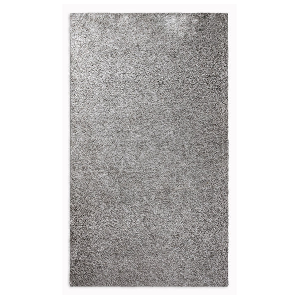 8' x 10' Silver Sparkly Area Rug