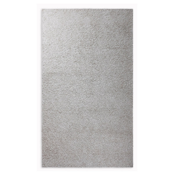 2' x 8' White and Silver Sparkly Runner Rug