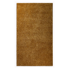 8' x 10' Gold Sparkly Area Rug
