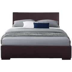 Brown Platform Twin Bed