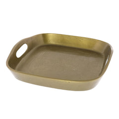Gold Cast Iron Serving Tray