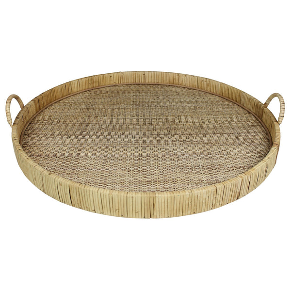 Jumbo Bamboo Round Tray