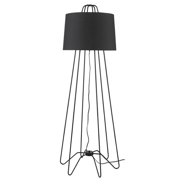 Lamia 1-Light Matte Black Floor Lamp