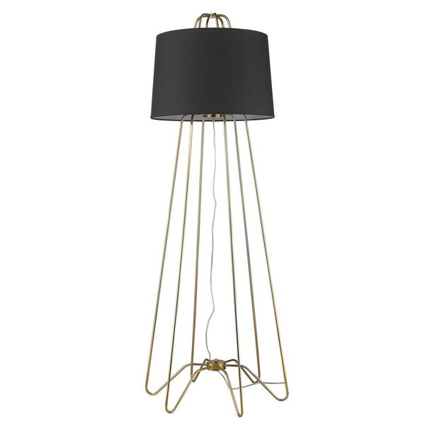 Lamia 1-Light Gold Floor Lamp