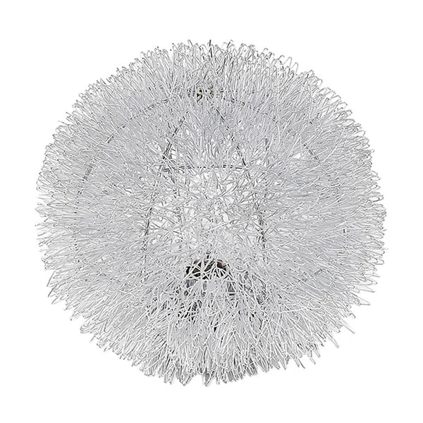 Luminary 1-Light Metallic Silver 15" Accent Lamp