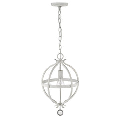 Callie 1-Light Country White Pendant