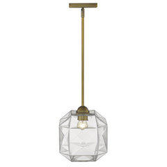 Loft 1-Light Brass Pendant