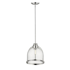 Stanton 1-Light Polished Nickel Pendant