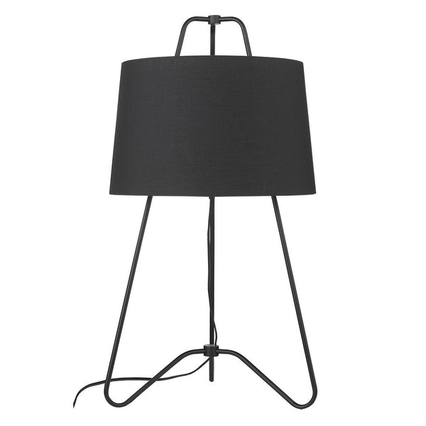 Lamia 1-Light Matte Black Table Lamp