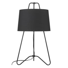 Lamia 1-Light Matte Black Table Lamp